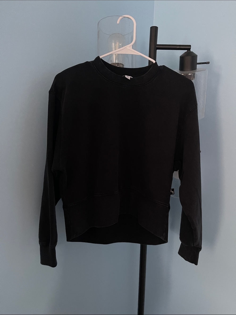Black Women's Crewneck Sweater